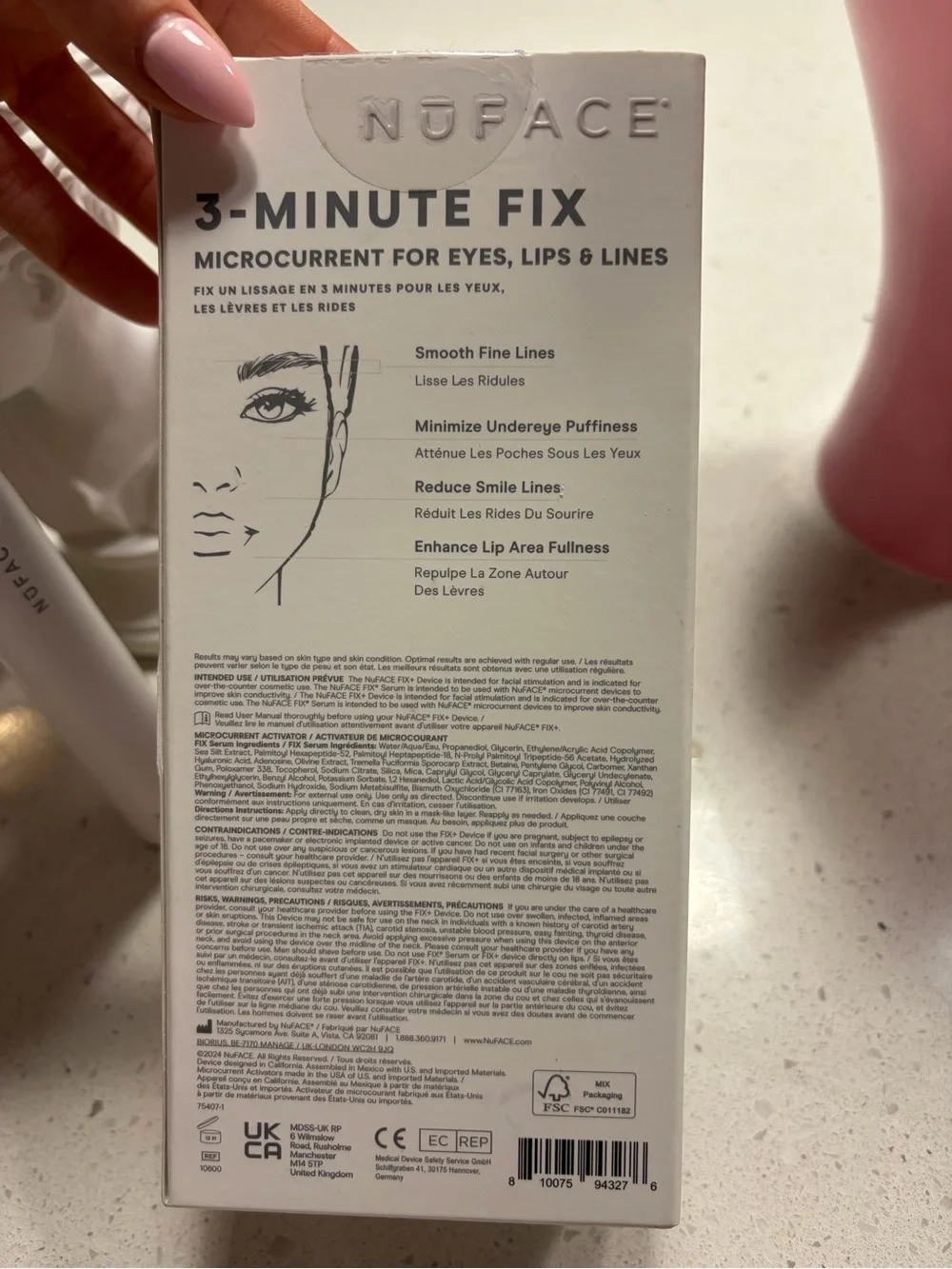 NuFACE FIX MicroWand Facial Toning Device